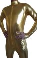 Gold Shiny Metallic Catsuit (No Hood No Hand)