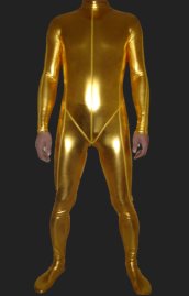 MissJune Full Body Suit Lycra Spandex Unisex Shiny Metallic Zentai