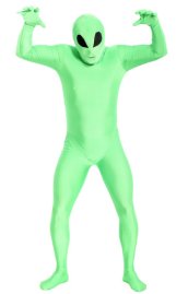 Green Alien Zentai Costume
