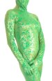 Green Colorful Printed Shiny Flora Lycra Zentai Suit Green Colorful Printed Shiny Flora Lycra Zentai Suit