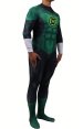 Green Lantern Printed Spandex Lycra Costume no Hood by SuperGeek