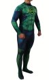 Green Lantern Printed Spandex Lycra Costume no Hood