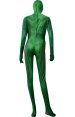 Green Printed 3D Muscle Shading Deadpool Zentai Suit