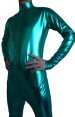 Green Shiny Metallic Catsuit (No Hood No Hand)