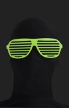 Green Shutter Shades Zentai Suit Sunglasses