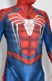 Insomniac S-guy Printed Spandex Lycra Bodysuit with 3D Muscle Shading