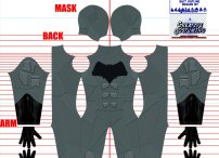 Justice Leage-Batman 2021 Printed Spandex Lycra Costume