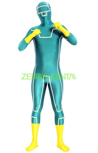 Kick Ass Zentai Suit | Glow in the Dark Spandex Lycra Zentai