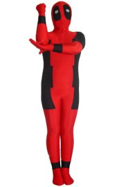 Kids Deadpool Zentai Costume