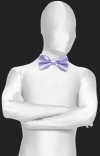 Lavender Satin Bow Tie