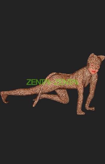 Leopard Bodysuit | Full Body Lycra Spandex Catsuit