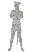 Leopard Cat Costuem | Spandex Lycra Bodysuit with Ears and Tail