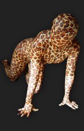 Leopard Lycra Spandex Catsuit