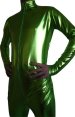 Light Green Shiny Metallic Catsuit (No Hood No Hand)