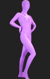 Lilac Full Body Suit | Full-body Lycra Spandex Unisex Zentai Suit