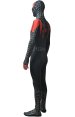 Miles Morales Into the Spider Verse Costume with Puff Painted Silver Lines