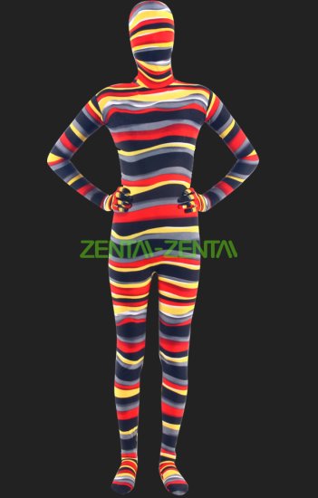Mult-Color Lycra Spandex Unisex Full-body Zentai Suit