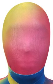 Neon Multi-Color Zentai Hood / Mask