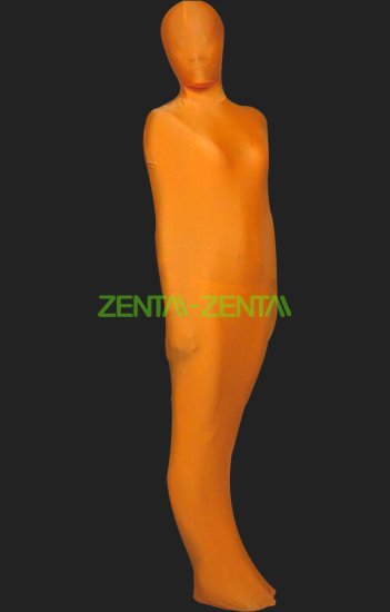 Orange Full-body Lycra Spandex Mummy / Sleeping Sac