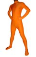 Orange Spandex Lycra Catsuit (No Hood No Hand)