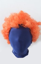 Orange Zentai Wig