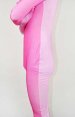 Pink Gradient Spandex Lycra Zentai Suit with Open Eyes