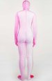 Pink Gradient Spandex Lycra Zentai Suit with Open Eyes