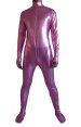 Pink Shiny Metallic Catsuit (No Hood No Hand)