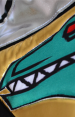 Power Ranger Jungle Fury Costume | Green Printed Spandex Lycra Zentai