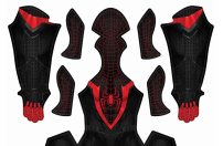 PS5 Miles Morales Printed Spandex Lycra Costume