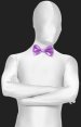 Purple Satin Bow Tie