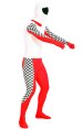 Racer Zentai Suit | Red and Black Spandex Lycra