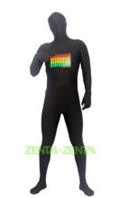Raver Zentai Suit | Panel Lights Respond to Sound
