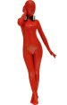 Red and Gold Plum Blossoms Zentai Suit