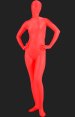 Red Full-body Lycra Spandex Silk Unisex Zentai Suit