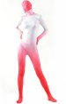 Red Gradient Full Body Suit | Silk Lycra