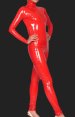 Red PVC Jumpsuit