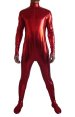 Red Shiny Metallic Catsuit (No Hood No Hand)