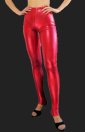 Red Shiny Metallic Pants