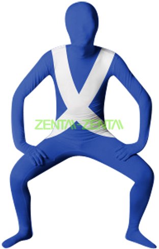 Scotland Flag Zentai Suit / Full Body Suit