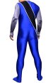 Shuriken Sentai Ninninger Blue Spandex Lycra Printed Costume