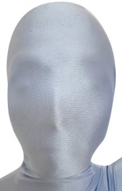 Silver Blue Zentai Mask | Spandex Lycra Hood
