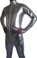 Silver Shiny Metallic Zentai Suit (No Hood No Hand)