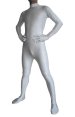 Silver Spandex Lycra Catsuit (No Hood No Hand)