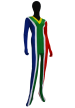 South Africa Flag Zentai Suit