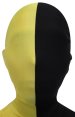 Split Zentai Mask | Yellow and Black
