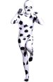 Spot Costume | Printed Black and White Spots Spandex Lycra Zentai Suit