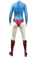 Super Woman Printed Spandex Lycra Costume with Cape
