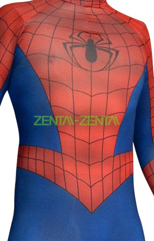 Superior S-guy Printed Spandex Lycra Zentai Costume
