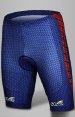 Superman Man of Steal Printing Triathlon Skinsuit